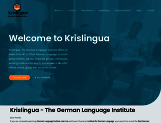 krislingua.com screenshot