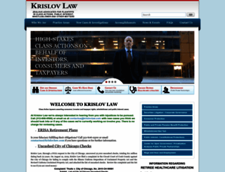krislovlaw.com screenshot