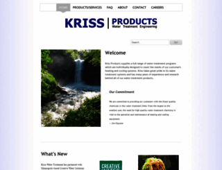krissproducts.com screenshot