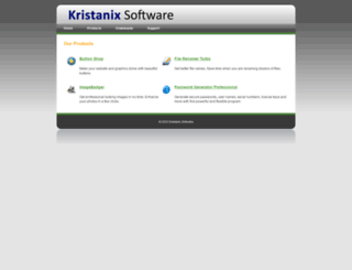 kristanixsoftware.com screenshot