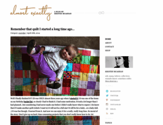 kristenmcashan.com screenshot