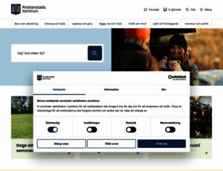 kristianstad.se screenshot