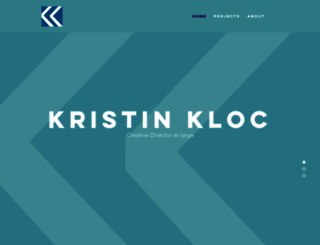 kristinkloc.com screenshot