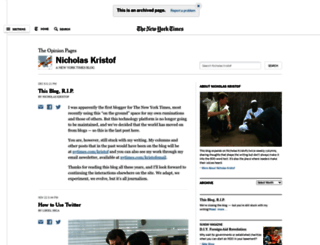 kristof.blogs.nytimes.com screenshot