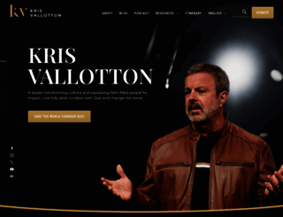 krisvallotton.com screenshot