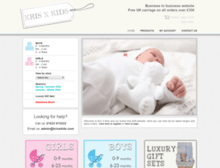 krisxkids.co.uk screenshot