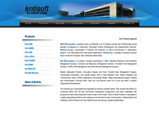 kritisoft.com screenshot