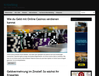 kritzelblog.de screenshot