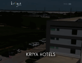 kriyahotels.com screenshot