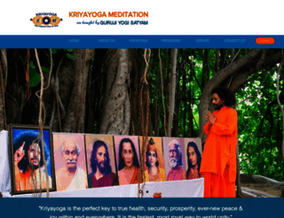 kriyayoga-yogisatyam.org screenshot