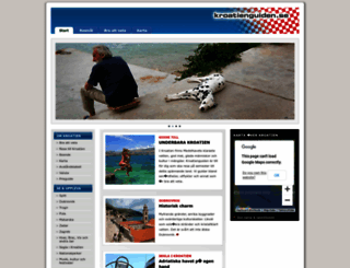 kroatienguiden.se screenshot