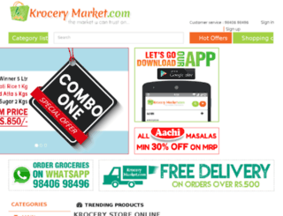 krocerymarket.com screenshot