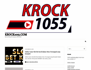krock1055.com screenshot