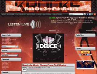krocksradioone.com screenshot