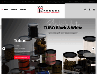 kroese-exclusive-packaging.com screenshot