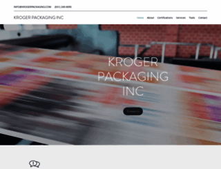krogerpackaging.com screenshot