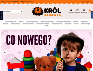 krolzabawek.pl screenshot