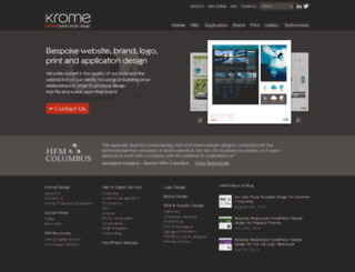 krome-design.co.uk screenshot