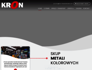 kron-lewandowski.pl screenshot