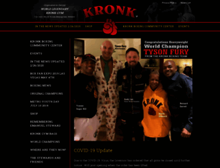 kronkboxingteam.com screenshot