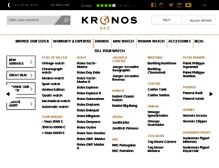 kronos360.com screenshot