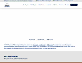 kroonvloereninsteen.nl screenshot