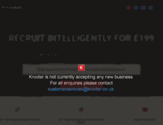 krooter.co.uk screenshot