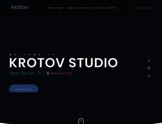 krotovstudio.com screenshot