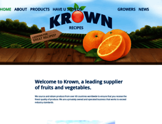 krownproduce.com screenshot