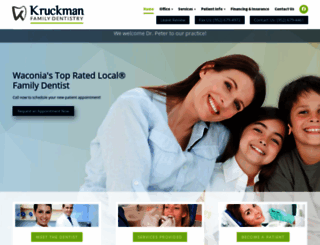 kruckmanfamilydentistry.com screenshot