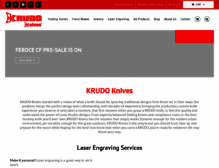 krudoknives.com screenshot