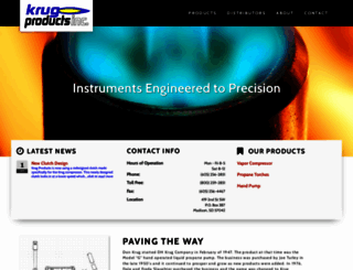 krug-products.com screenshot