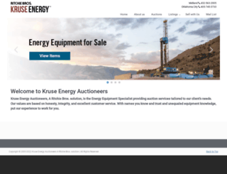 kruseenergy.com screenshot