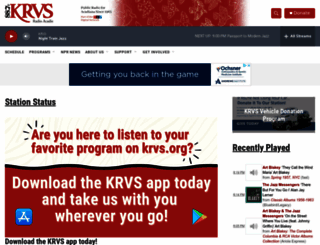 krvs.org screenshot