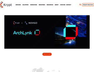 kryptinc.com screenshot