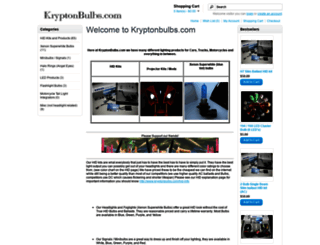 kryptonbulbs.com screenshot