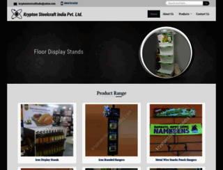 kryptonsteelcraftindia.com screenshot