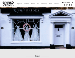 krystlebrides.co.uk screenshot