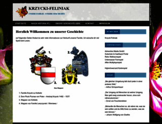 krzycki-feliniak.de screenshot