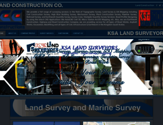 ksalandsurveyors.com screenshot