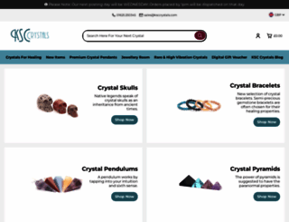 ksccrystals.com screenshot