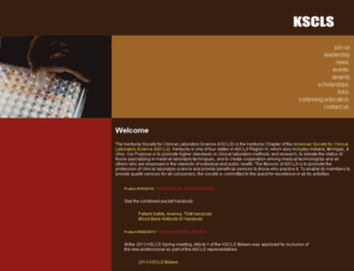 kscls.org screenshot