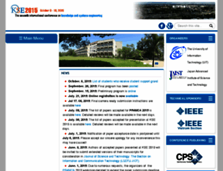kse2015.uit.edu.vn screenshot