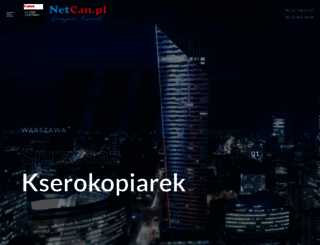 kserokopiarki-netcan.pl screenshot