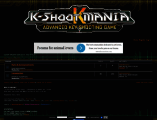 kshootmania.forumotion.com screenshot