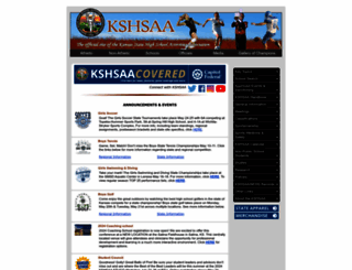 kshsaa.org screenshot