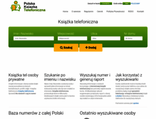 ksiazkatelefoniczna.info screenshot