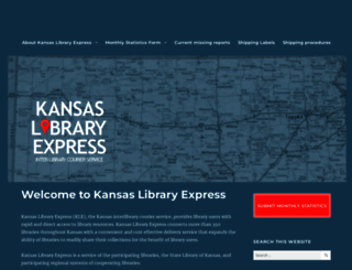 kslibexpress.mykansaslibrary.org screenshot