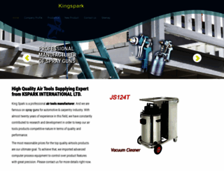 kspark-spraygun.com screenshot