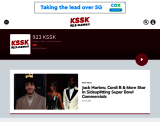ksskradio.iheart.com screenshot